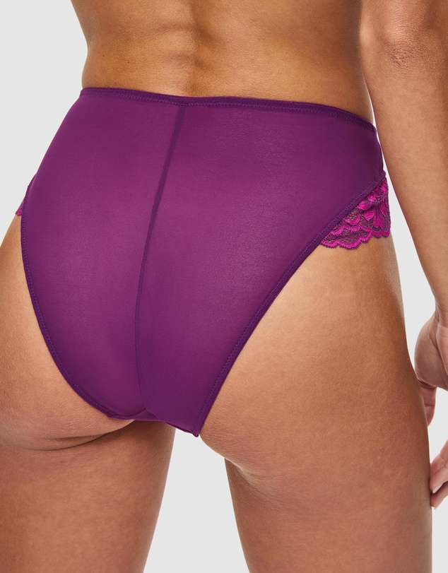 Ann Summers - Sexy Lace Two Tone High Waist Brazilian Briefs