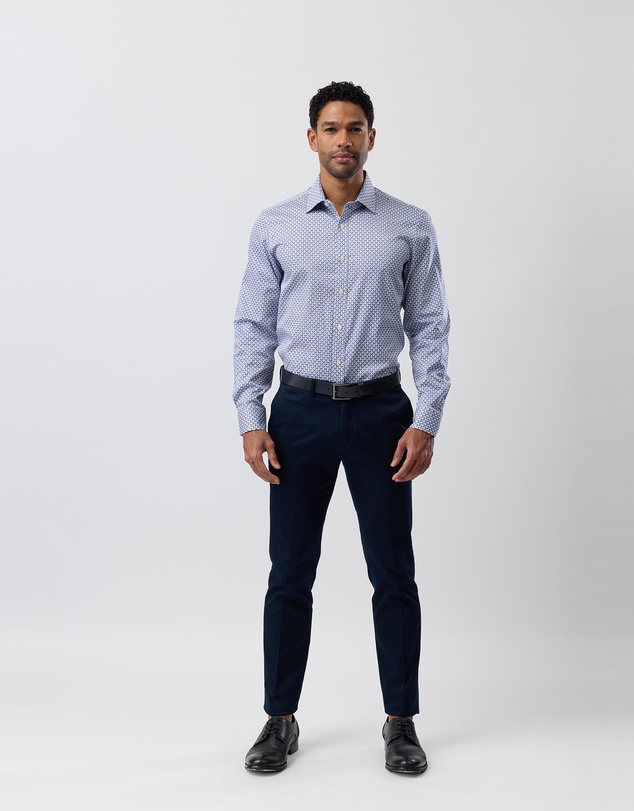 Brooksfield - Premium Print Shirt