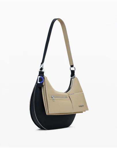 Desigual - Medium two-tone 2-in-1 bag