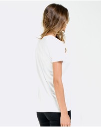 DVNT - Womens Devoid Standard Tee - White