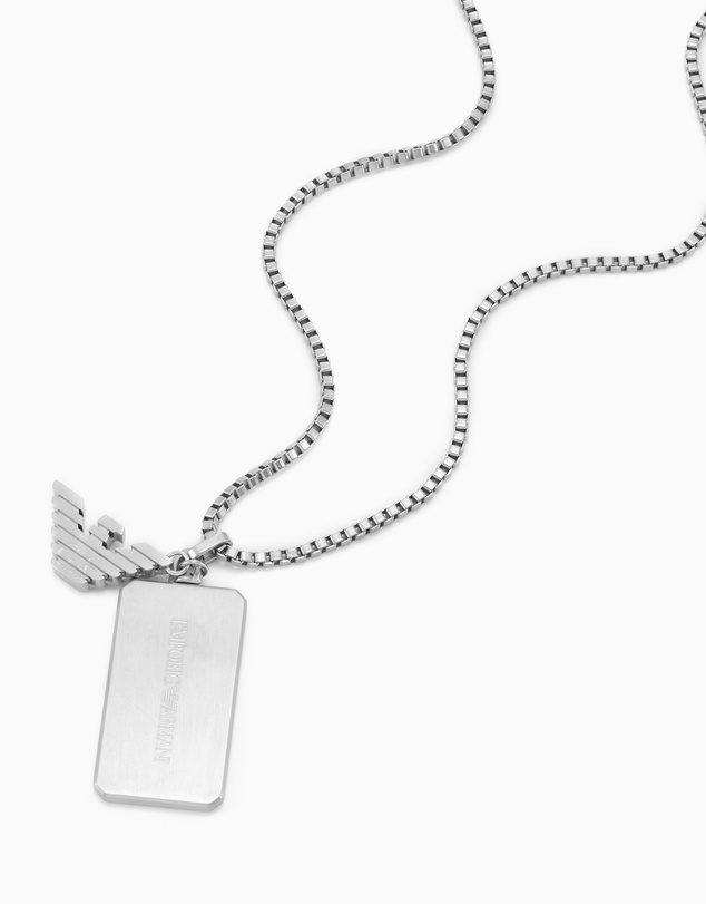 Emporio Armani - Silver Tone Necklace