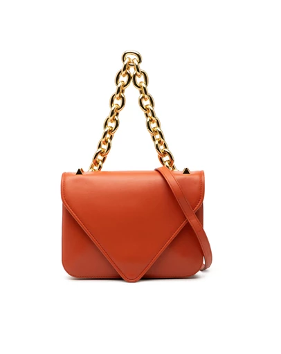 Pre-Loved by Azura Reborn - Pre-Loved Small Leather Mount Envelope Chain Bag