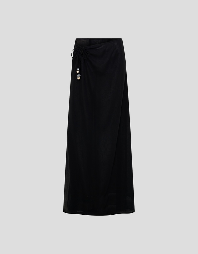 Vacay Swimwear - Vela Skirt Black