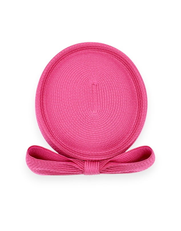 Morgan & Taylor - Tara Racewear Pillbox Hat in Hot Pink