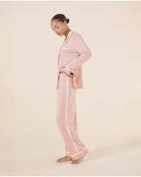 Gingerlilly - Grace Pink Bamboo PJ Set