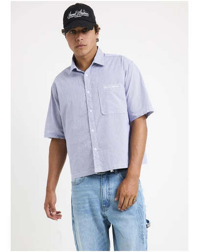 Black Noise White Rain - Miami Resort Shirt