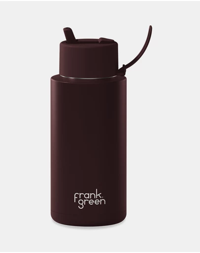 Frank Green - 34Oz Reusable Bottle With Flip Straw Lid