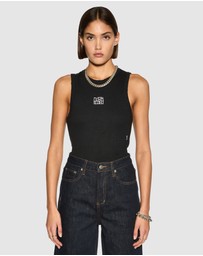 Ksubi - STACKED SYNDICATE TANK XTRA BLACK