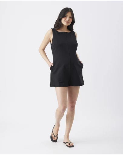 Ripe Maternity - Koa Nursing Playsuit