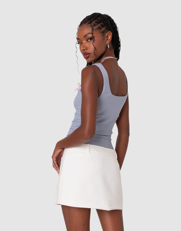 EDIKTED - Lola Ribbed Tank Top