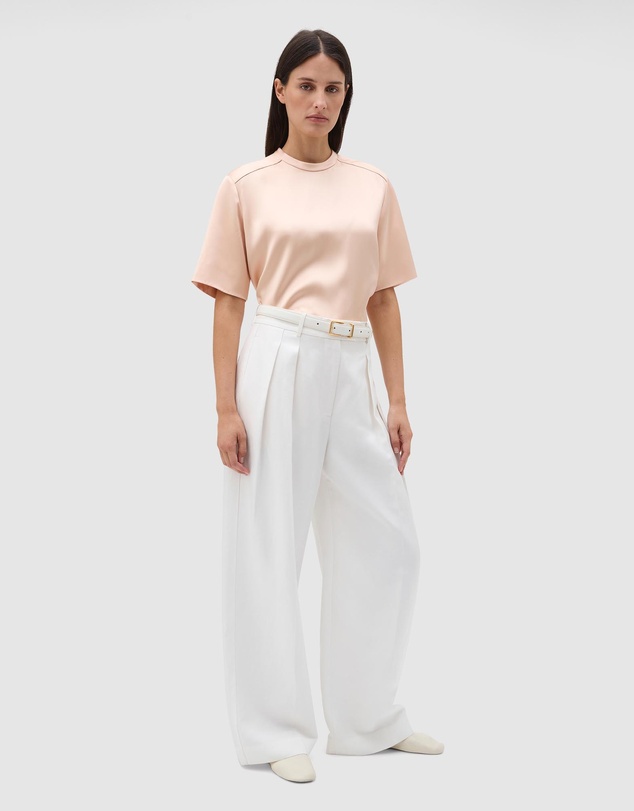 Oroton - Pleat Wide Leg Pants