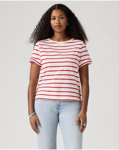 Saint Stripe Egret Urban Red