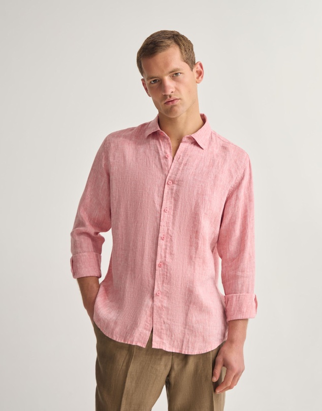 Oxford - Cooper Ls European Linen Shirt