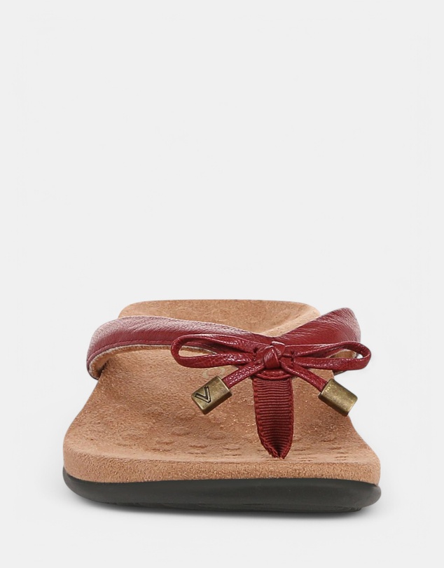 Vionic - Bella Toe Post Sandal - Syrah