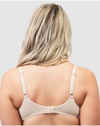 Naturana - The Wednesday Satin Trim Seamless Underwire Bra