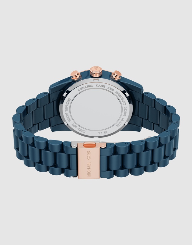 Michael Kors - Lexington Blue Chronograph Watch