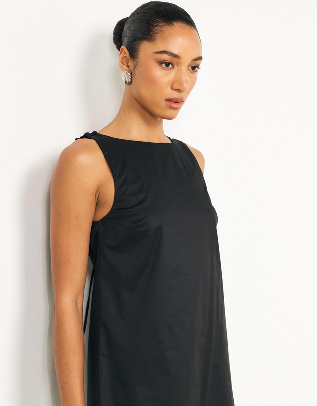 AERE - Vaila Cotton Mini Shift Dress