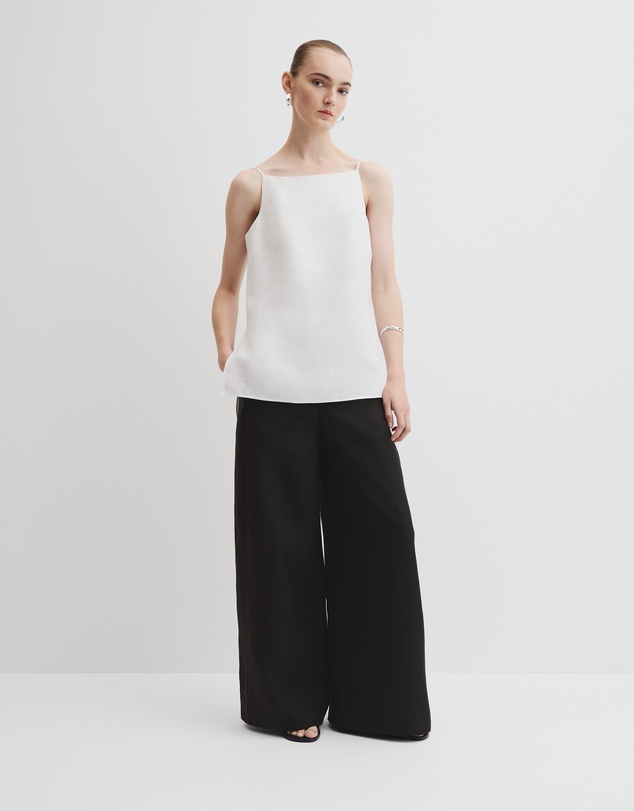 Country Road - Organically Grown Linen Longline Cami
