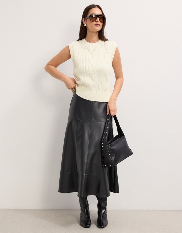 The Fated - Nickson Round Neck Knit Vest