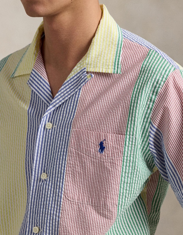 Polo Ralph Lauren - Classic Fit Striped Seersucker Shirt