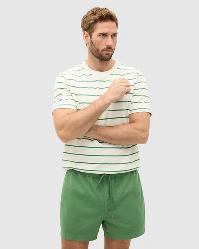 Seed Heritage - Stripe Crew Tee