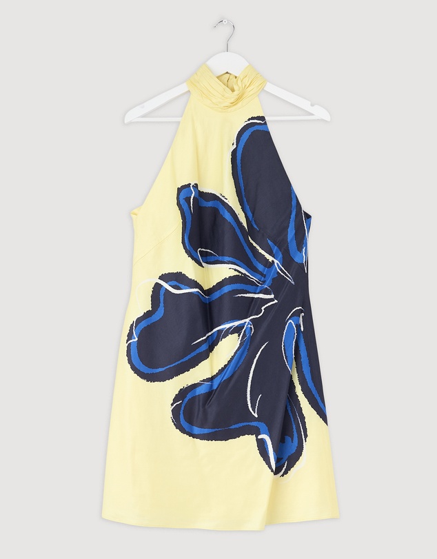in bloom mini dress indigo Shop Jaase Soul V-Neck Mini Dress | Indigo Bloom