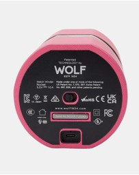 Wolf - Wolf Rocket Travel Watch Winder Pink