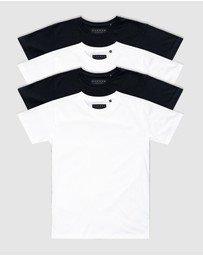 Xander - 4-Pack Blanc Tee