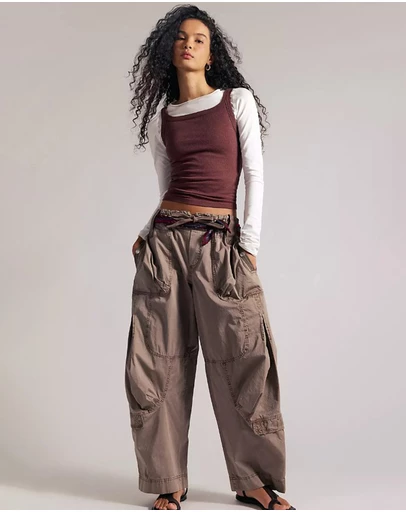 Free People - Onset Parachute Pants