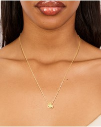 Lovisa - Waterproof Gold Plated Stainless Steel Chunky Heart Pendant Necklace