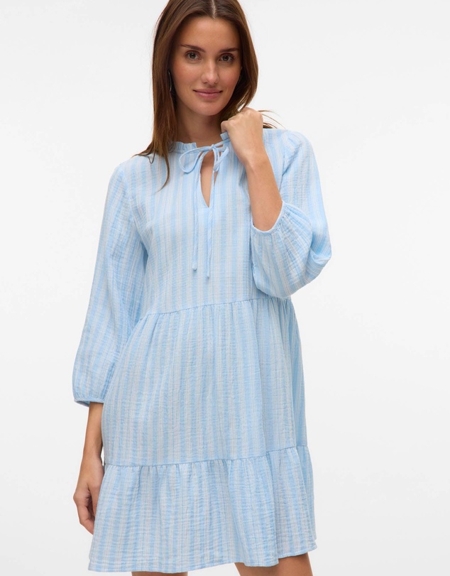 Vero Moda - Nanna Volume Long Sleeve Mini Dress