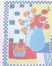 Petal & Pup - Theodore Tee - White Multi