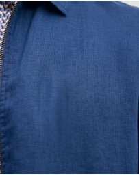 Oxford - Adem Linen Zip Bomber