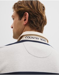 Country Road - Australian Cotton Stripe Rugby Polo