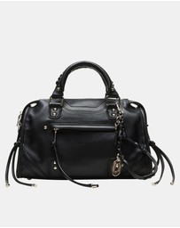Steve Madden - BRiggs Black/Silver Handbags