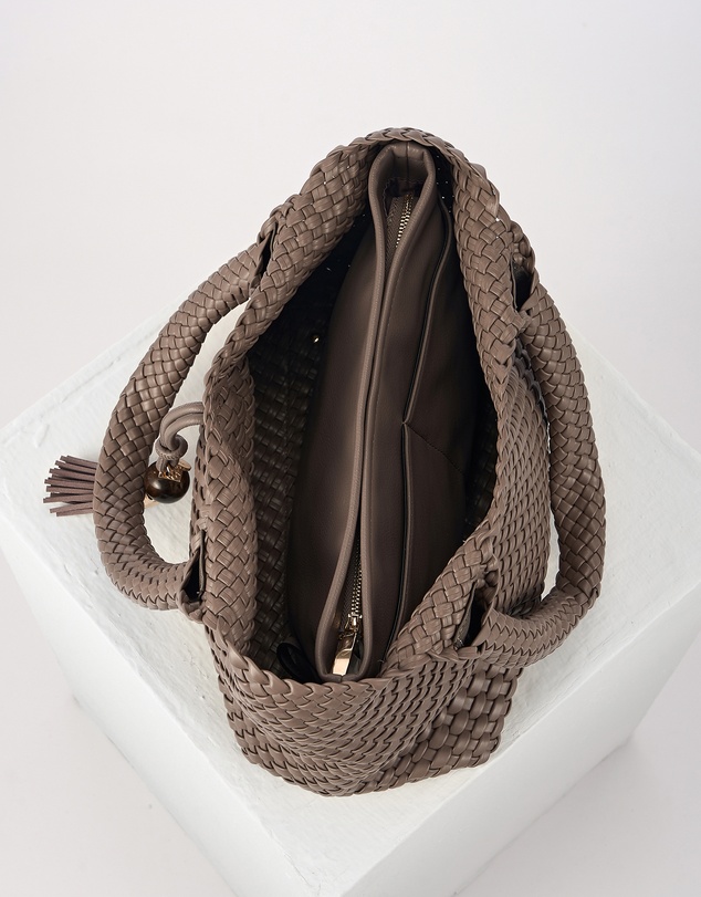 Luella Grey - Saskia Large Woven Tote