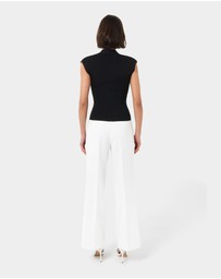 Forcast - Ani Wrap Knit Top