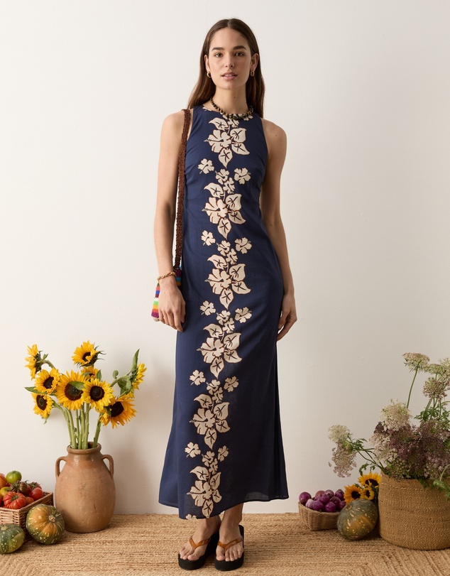 BOTEH - Palmetto Column Maxi Dress
