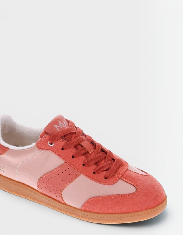 Mia Vita - Ramona II Lace-Up Casual Sneaker - Blush Terracotta