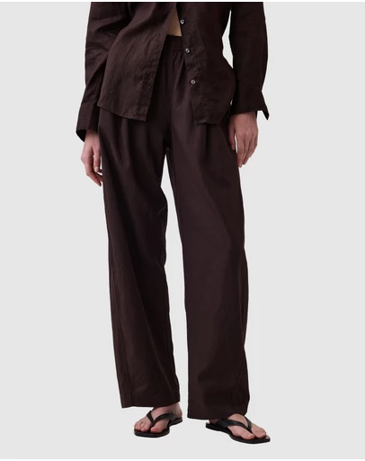 GAP - Linen Barrel Pants