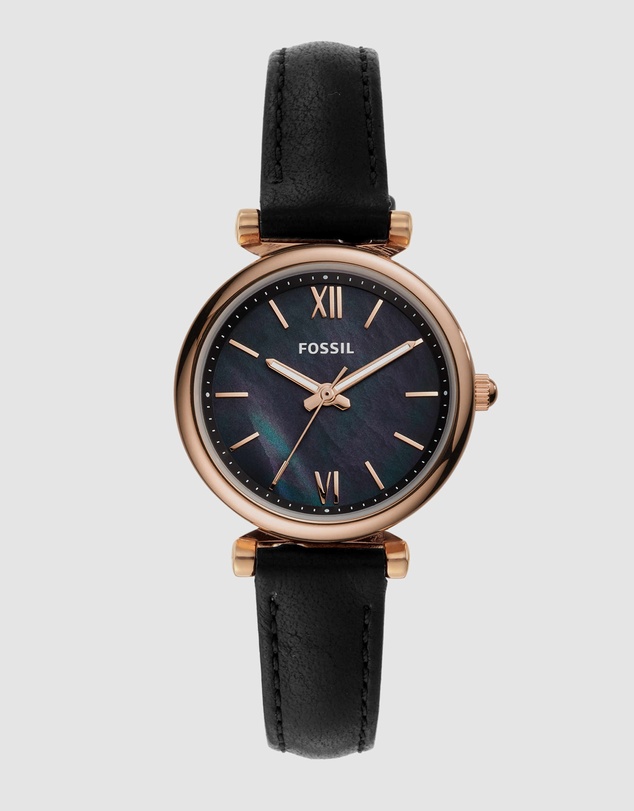 Fossil - Carlie Mini Black Analogue Watch