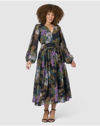 Pink Dusk by Curve Project - Higher Love Midi Dress