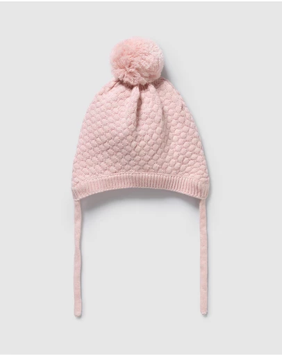 Wilson & Frenchy - Organic Knitted Bubble Bonnet - Babies