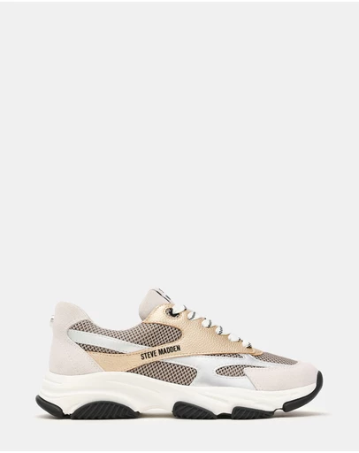 Steve Madden - Front Row Silver Multi Sneakers