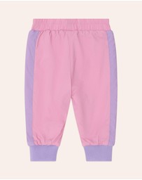 Huxbaby - Retro Cherry Spliced Trackpants - Babies-Kids