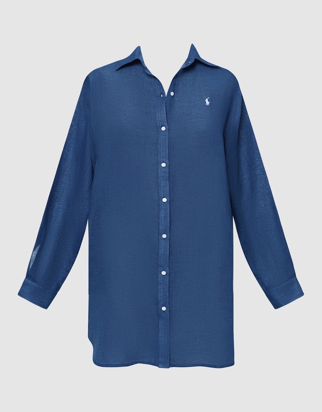 Polo Ralph Lauren - Organic Cotton & Linen Oversized Beach Shirt