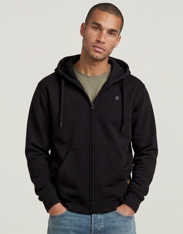 G-Star - Premium core hdd zip sw l\s