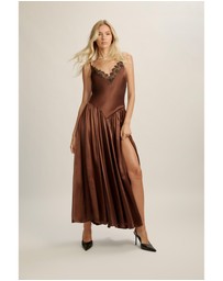 Bardot - Aderia Lace Detail Maxi Dress