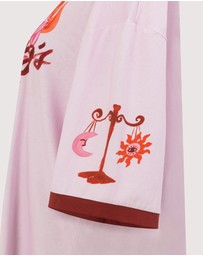 SMWR. by The Somewhere Co - Libra Astrology Oversized Tee