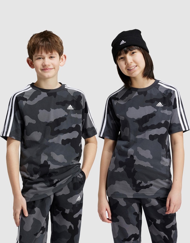 adidas Sportswear - Essentials Allover Printed T-Shirt - Kids-Teens